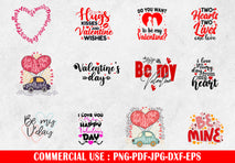 20 Retro Valentines day SVG, Heart SVG, Love SVG free design